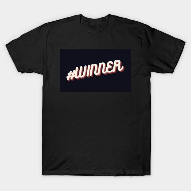 Winner T-Shirt by Nearbydragon store